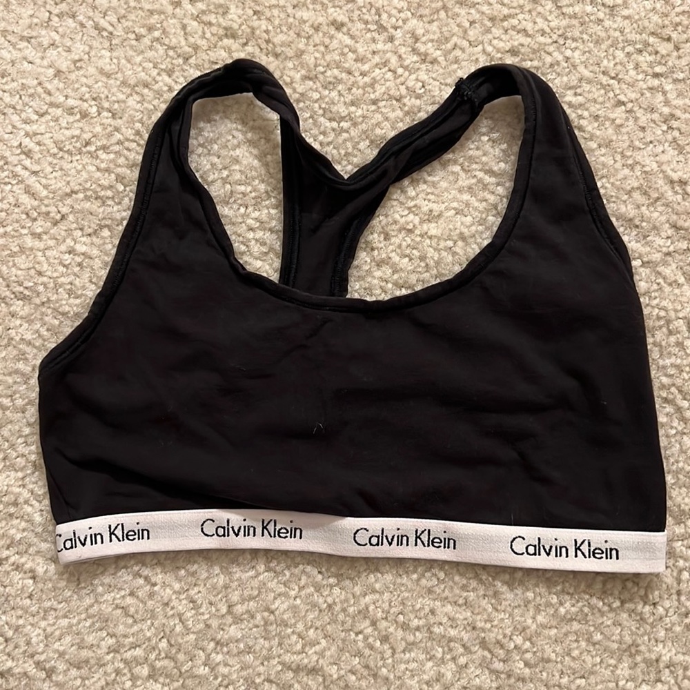 Calvin klein racerback cotton bra